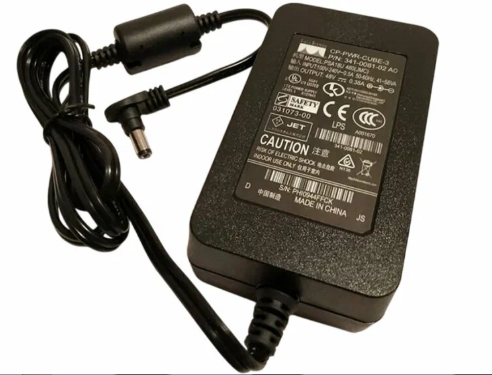 Блок Питания Cisco 341-0081-02 48V 0,38A 18W