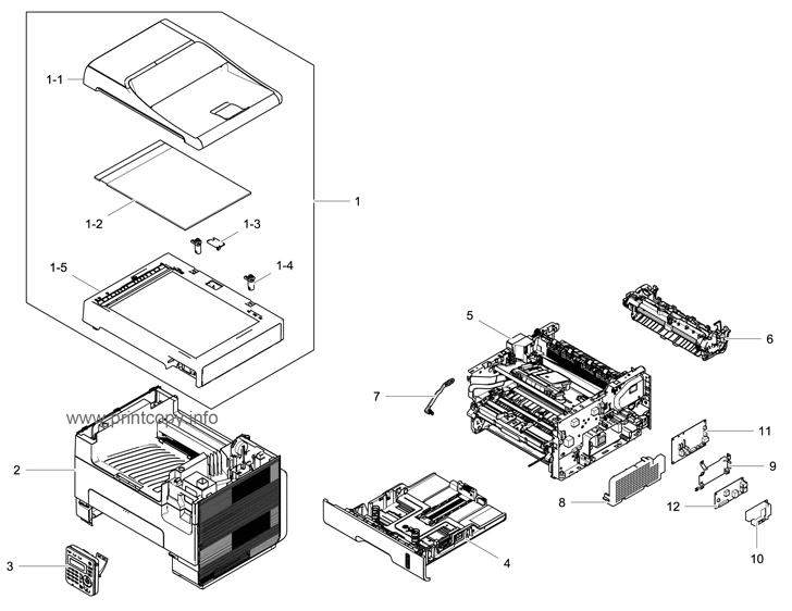 Main CASSETTE SCX-4729FD,SEE,B-Type для Samsung SCX4728FD JC90-01115A для samsung моделей  SCX4728FD,  SCX4728HN,  SCX4729FD
