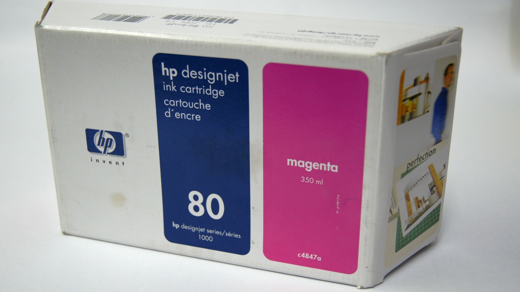 Картридж C4847A (HP 80) magenta для HP DesignJet 1050/ 1055 (O)