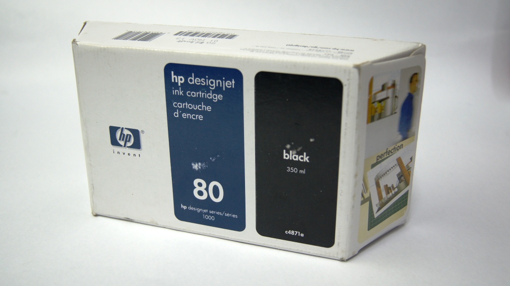 Картридж C4871A (HP 80) black для HP DesignJet 1050/ 1055 (O)