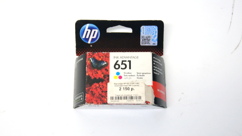 Картридж C2P11AE | HP 651 Color для HP Deskjet Ink Advantage 5575/ 5645/ OfficeJet 202/ 252(О)