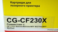 Картридж CF230X (HP 30X) для HP LaserJet Pro M203/ MFP M227 совместимый (с чипом)