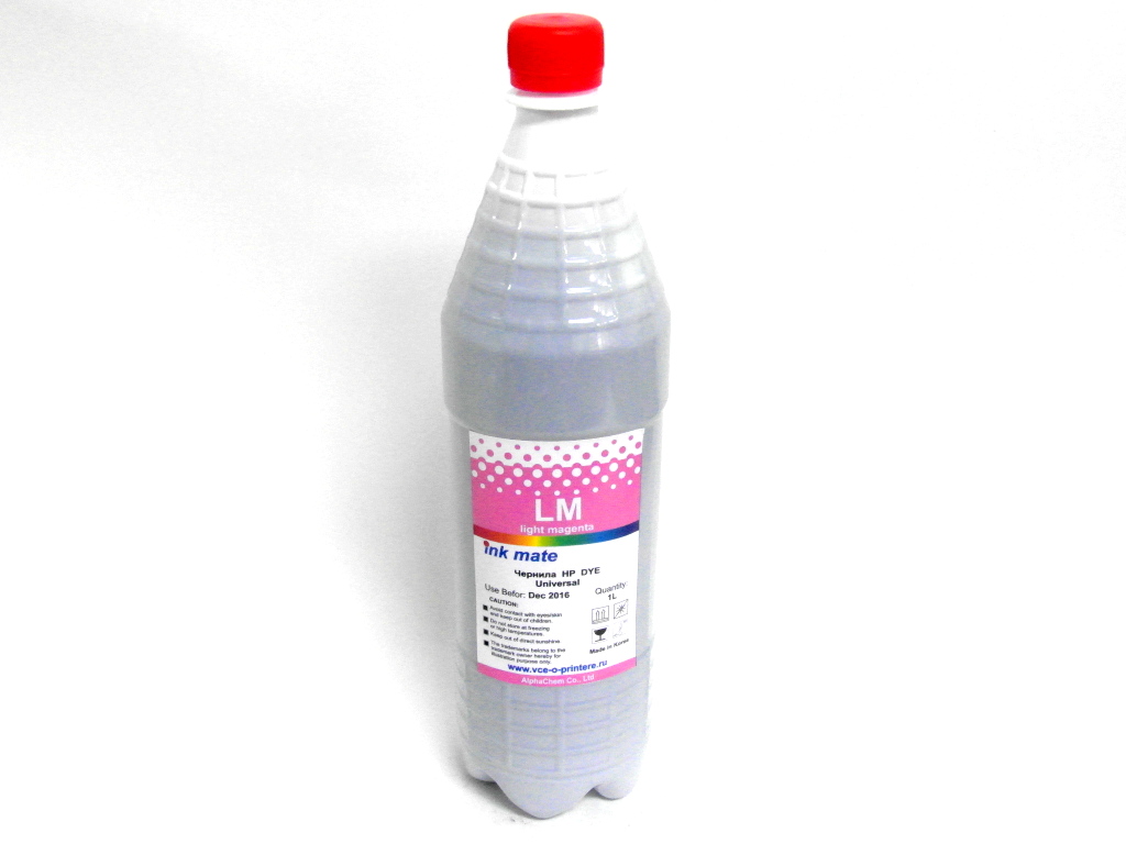 Фоточернила на водной основе Light Magenta 1 литр для HP универсальные