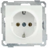 Розетка одноместная с заземляющим контактом 2Р, E ERB11-K01-16-1 для моделей iek