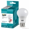 Лампа А60 11 Вт Е27, белый, шт 27 для моделей iek
