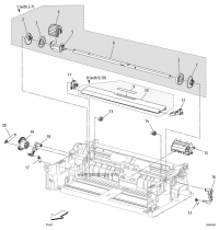 Муфта ролика захвата 807E36162 в сборе Phaser3010/ 3040/ WC3045B