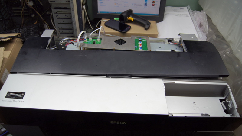 прямая печать на ткани