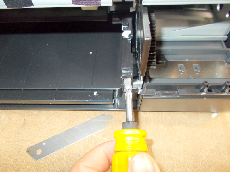 самодельный планшетный принтер, переделка принтера для печати на ткани