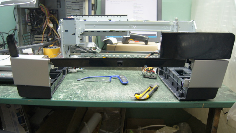 самодельный планшетный принтер