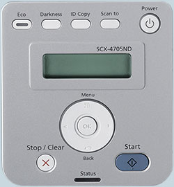 Панель Samsung SCX-4705ND 