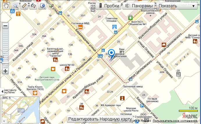 Vce-o-Printere.ru Карта проезда Ворошиловский р-н Vce-o-Printere.ru Карта проезда Ворошиловский р-н