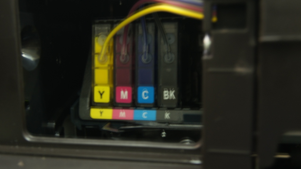 Установка картриджа t520