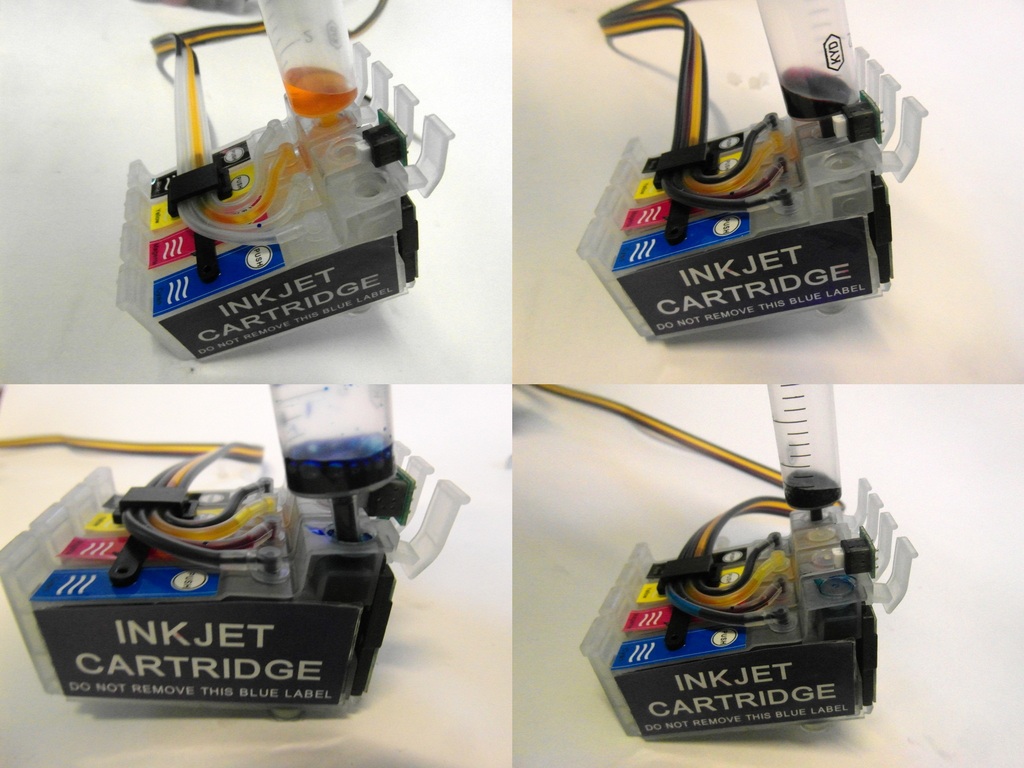 Прокачка СНПЧ