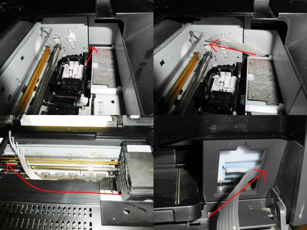 Прокладка СНПЧ Вид 1