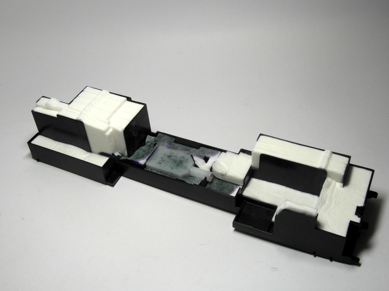 Блок отработанных чернил