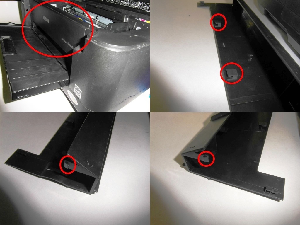 Снятие передней крышки