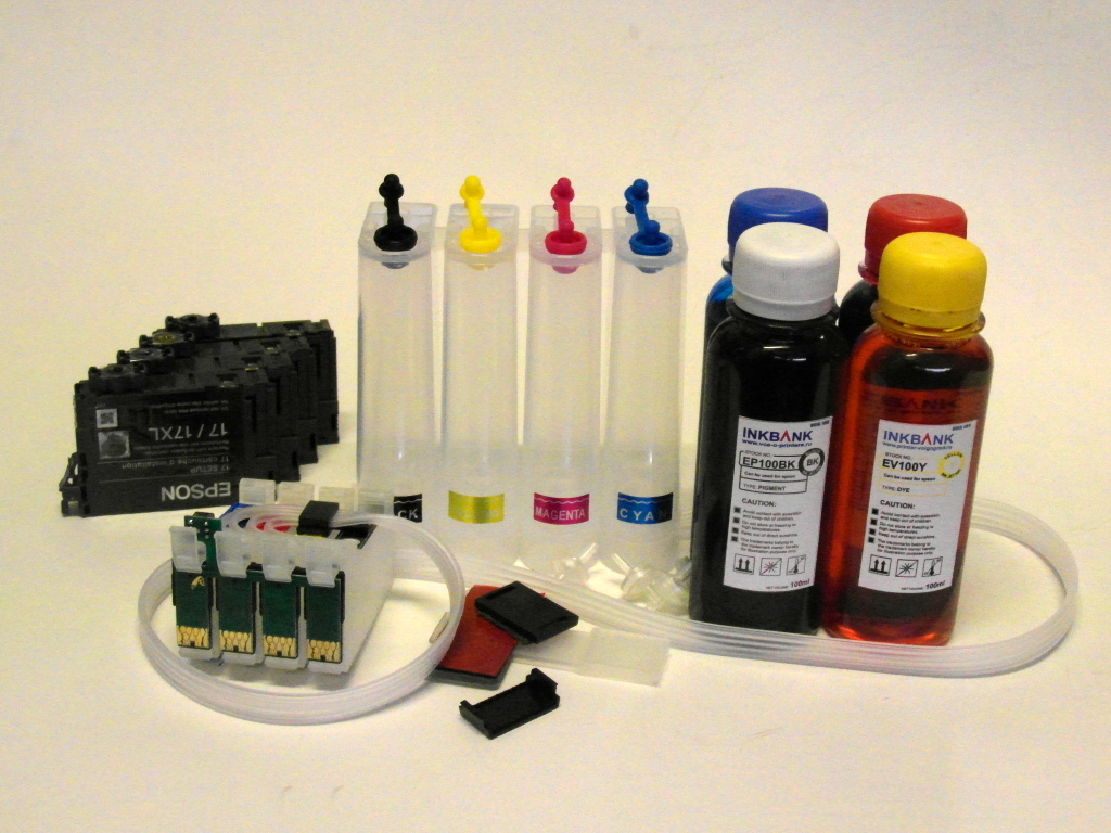 СНПЧ и чернила Epson XP серии