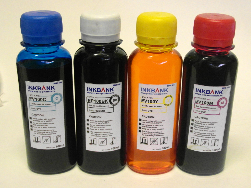Чернила Epson XP серии