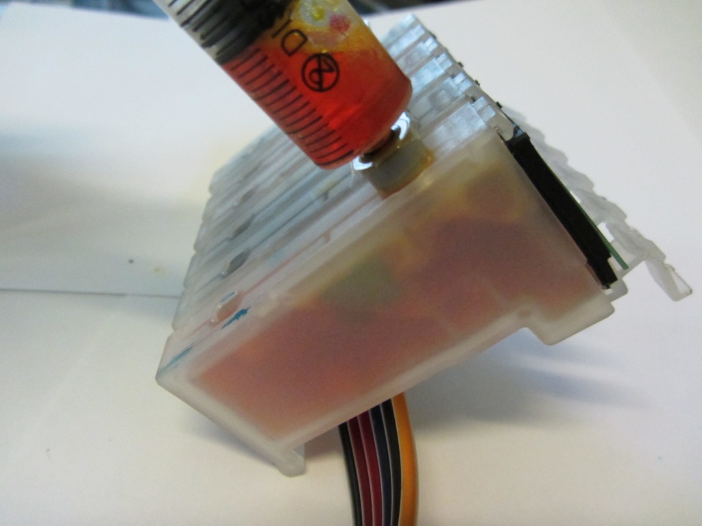 Прокачка СНПЧ