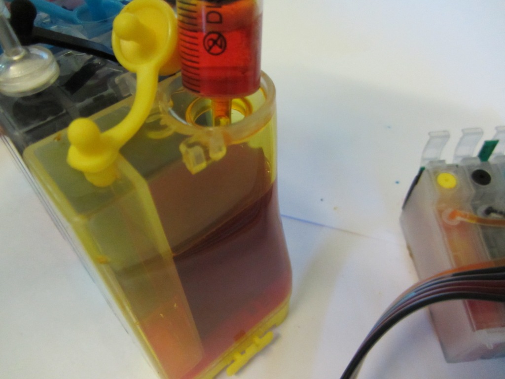 Уровень чернил