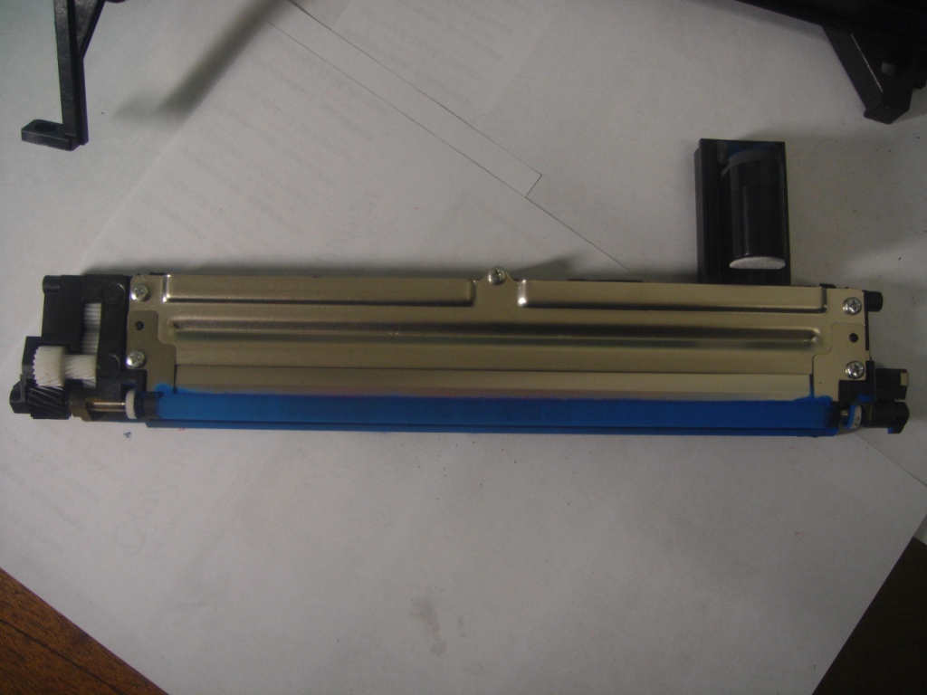 Чистка тонерного блока