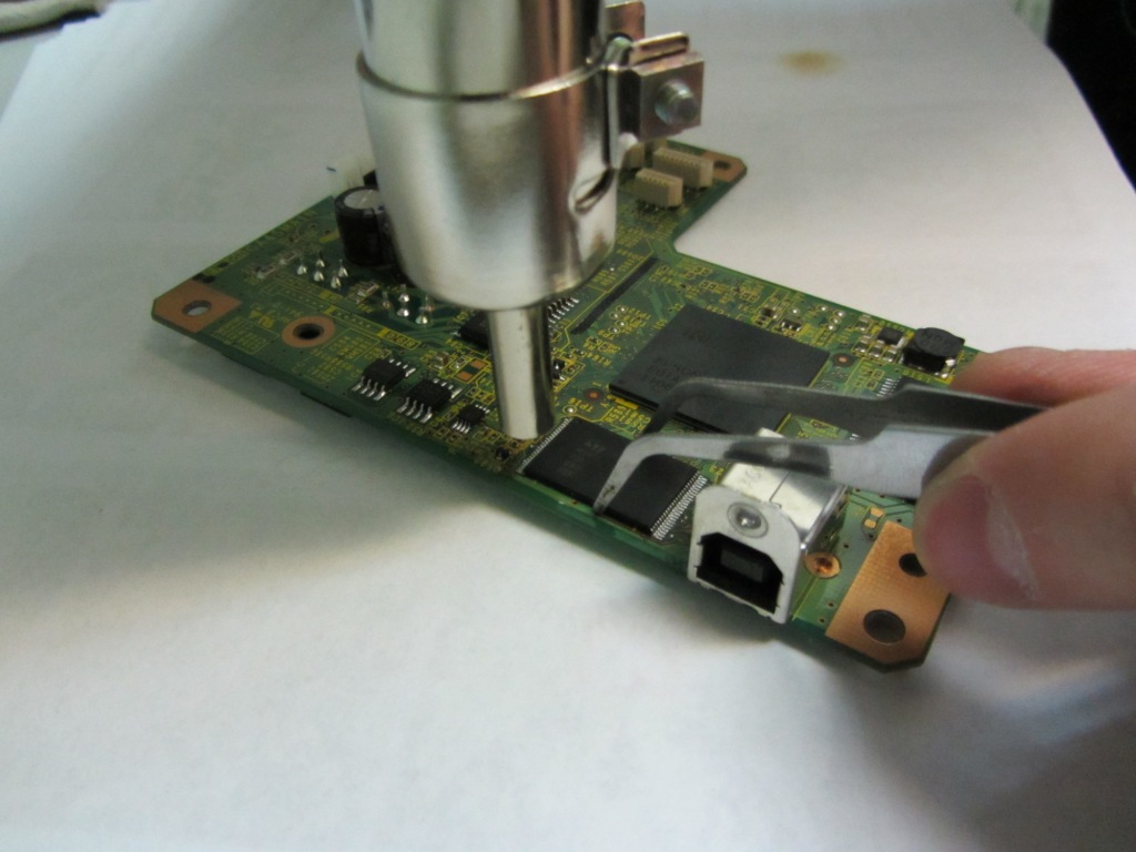 пайка микросхем