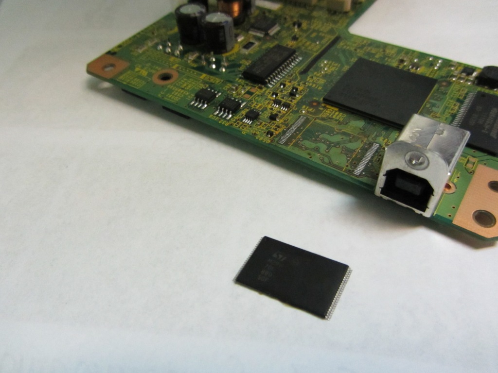 пайка микросхем