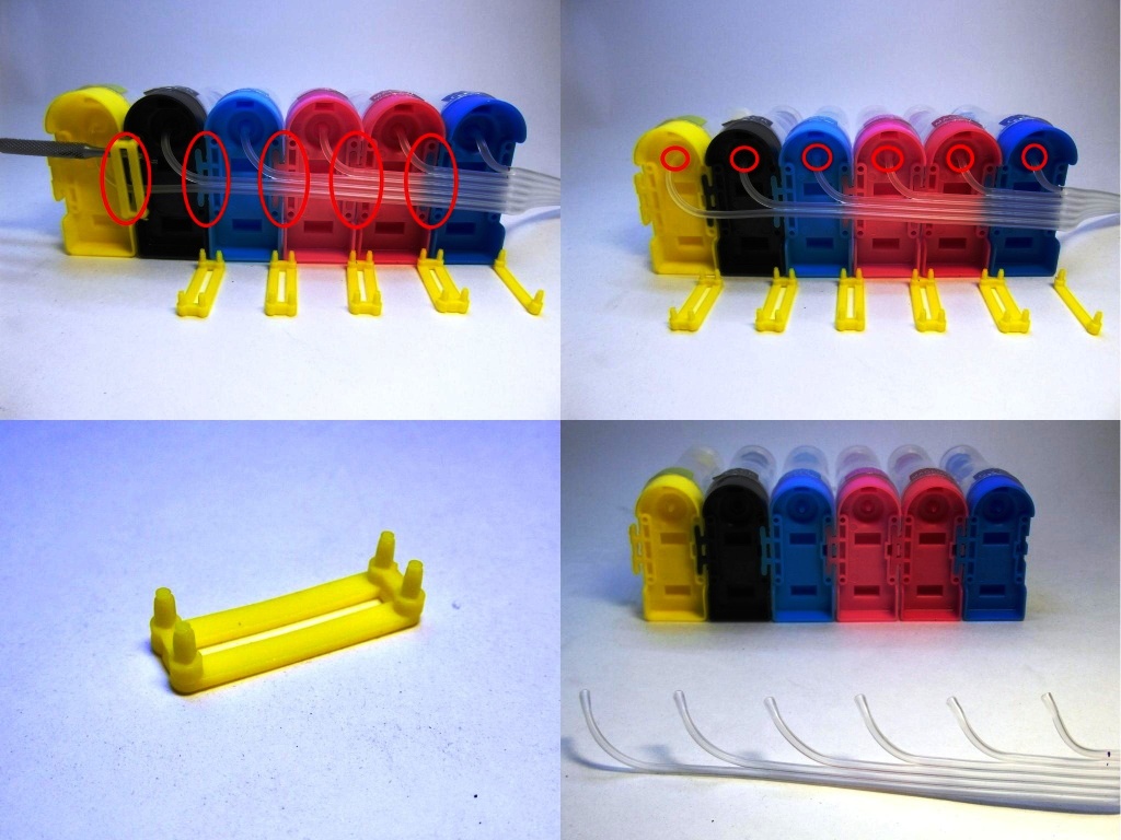 Снятие нижних фиксаторов 