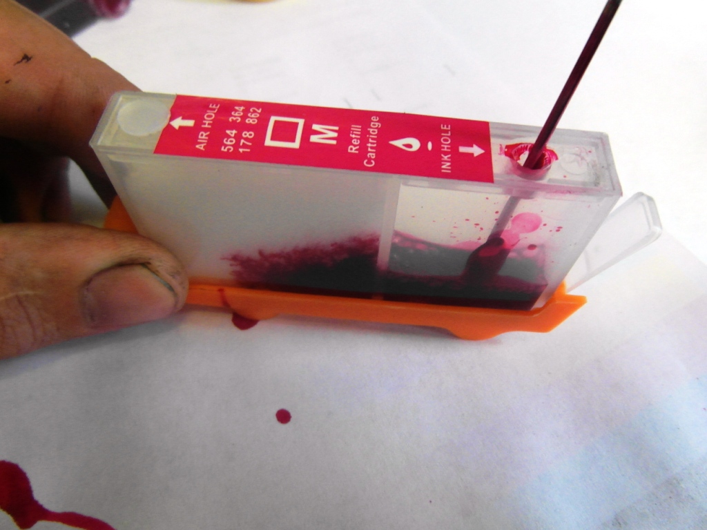 Заправка hp 920