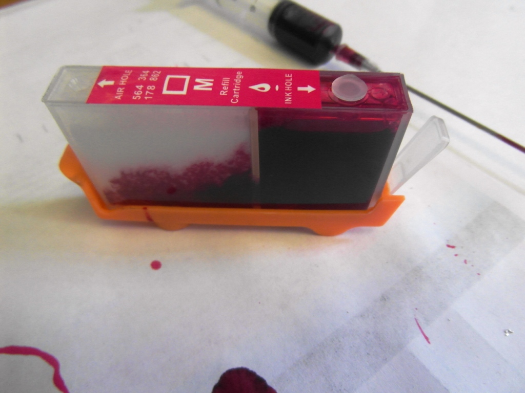 Заправка картриджа