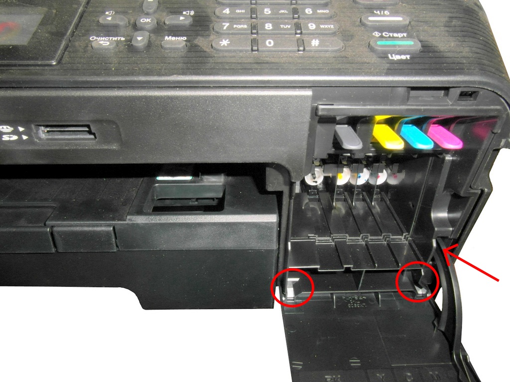 Крышка блока картриджей Brother