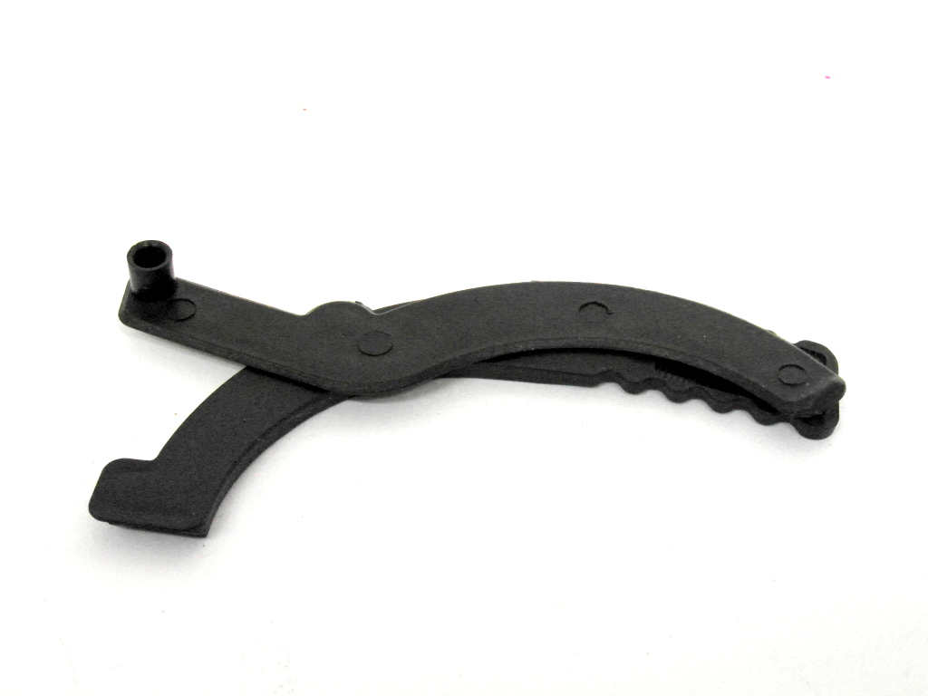 Расположение крепления и фиксатора в принтере