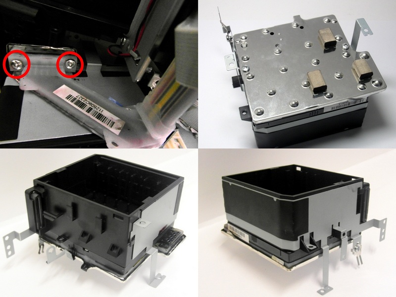 Блок  демпферной камеры на Epson 720/ 730