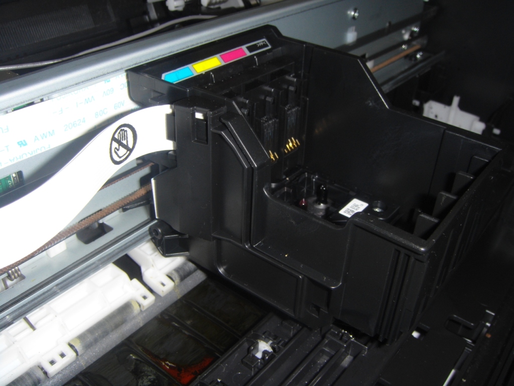 Промывка печатающей головки Epson SX125, SX130