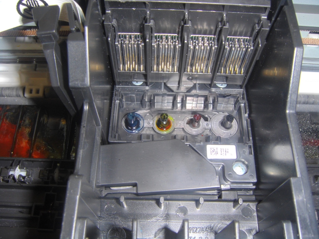 Промывка печатающей головки Epson SX125, SX130