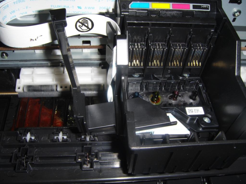 Промывка печатающей головки Epson SX125, SX130