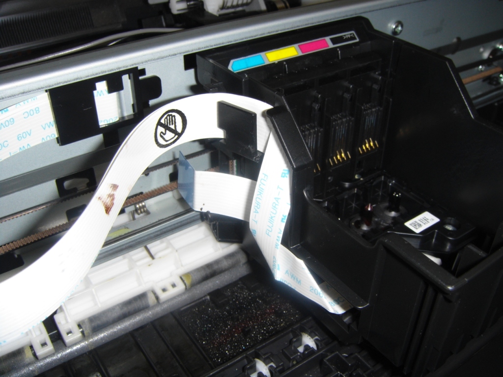 Промывка печатающей головки Epson SX125, SX130