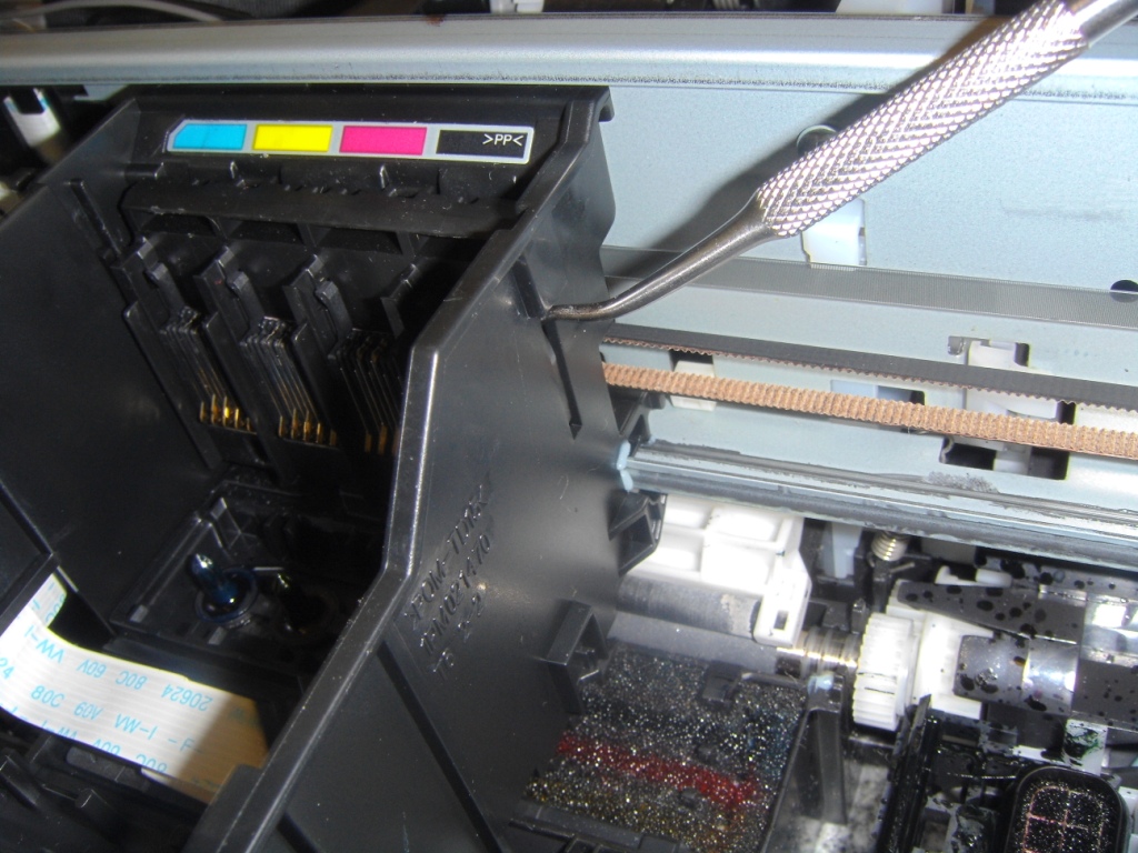 Промывка печатающей головки Epson SX125, SX130