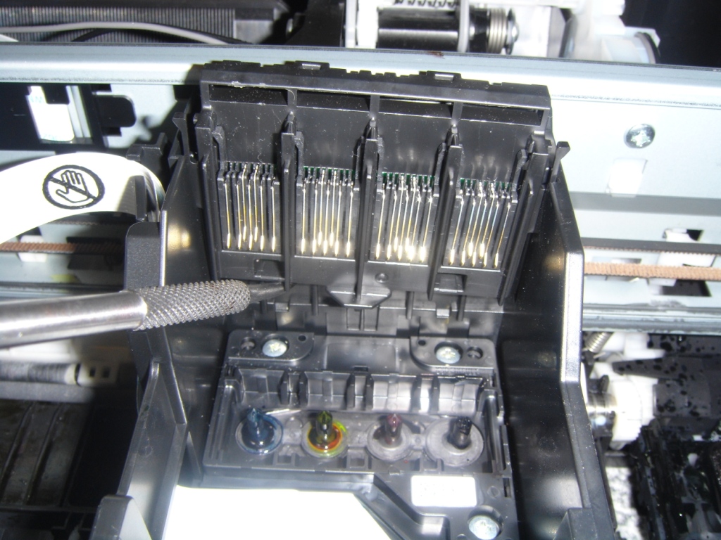 Промывка печатающей головки Epson SX125, SX130