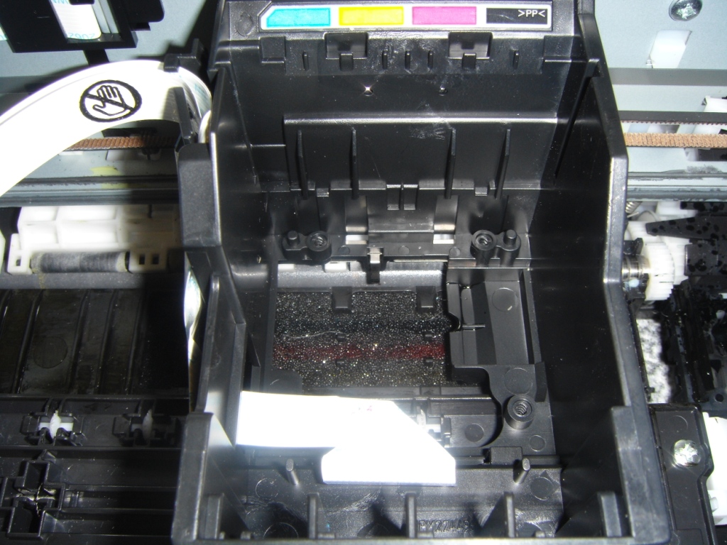 Промывка печатающей головки Epson SX125, SX130