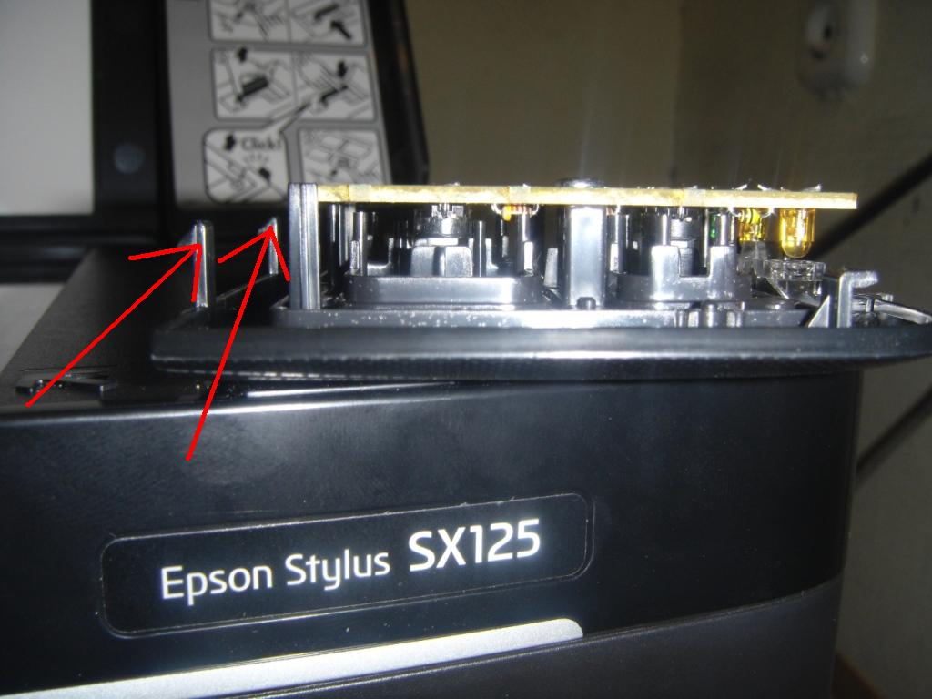 Промывка головки Epson sx125