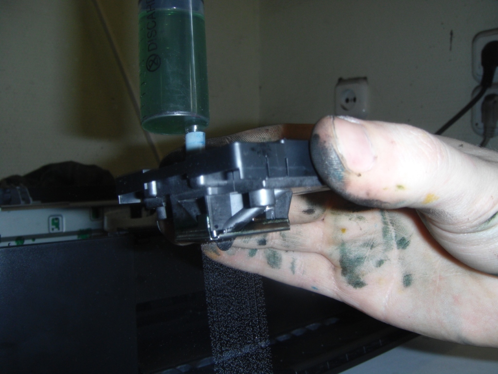 Промывка печатающей головки Epson SX125, SX130