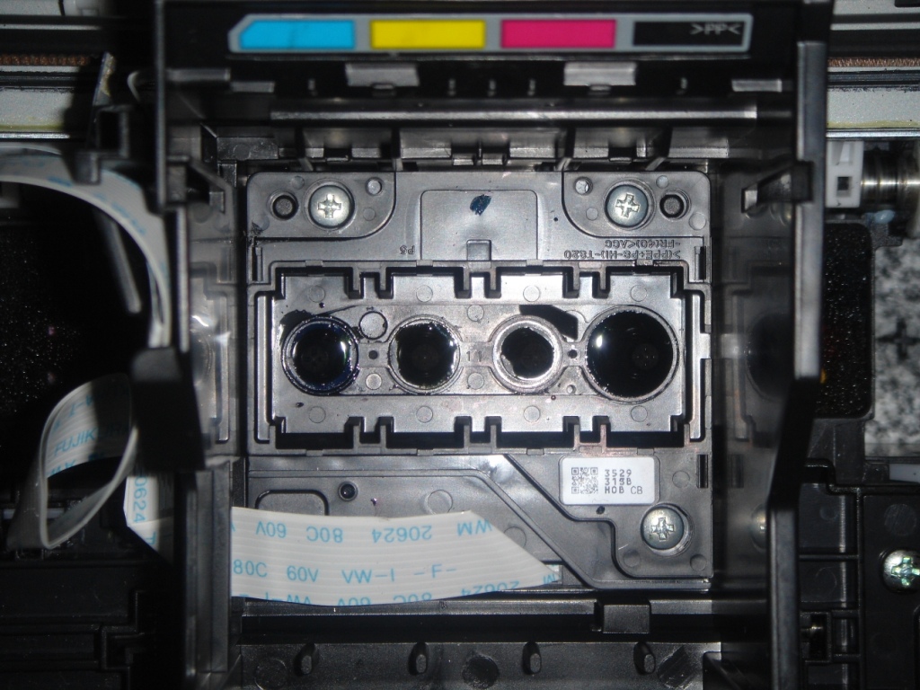 Промывка печатающей головки Epson SX125, SX130