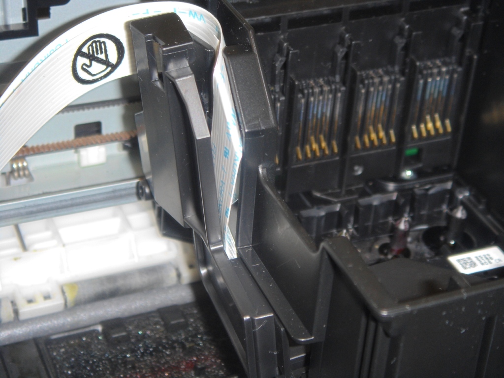 Промывка печатающей головки Epson SX125, SX130