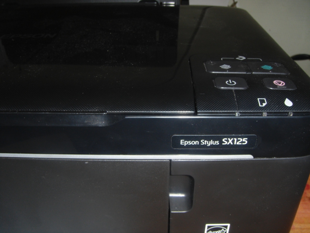 Промывка печатающей головки Epson SX125, SX130