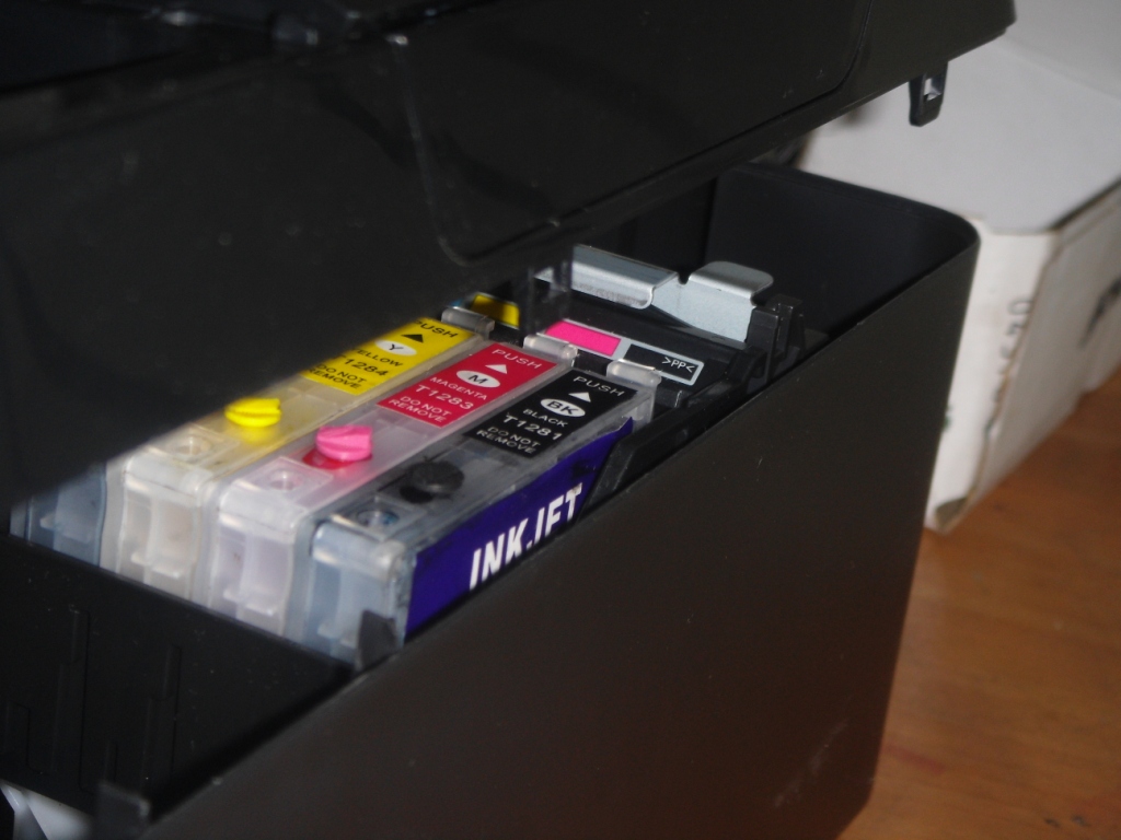 Промывка печатающей головки Epson SX125, SX130