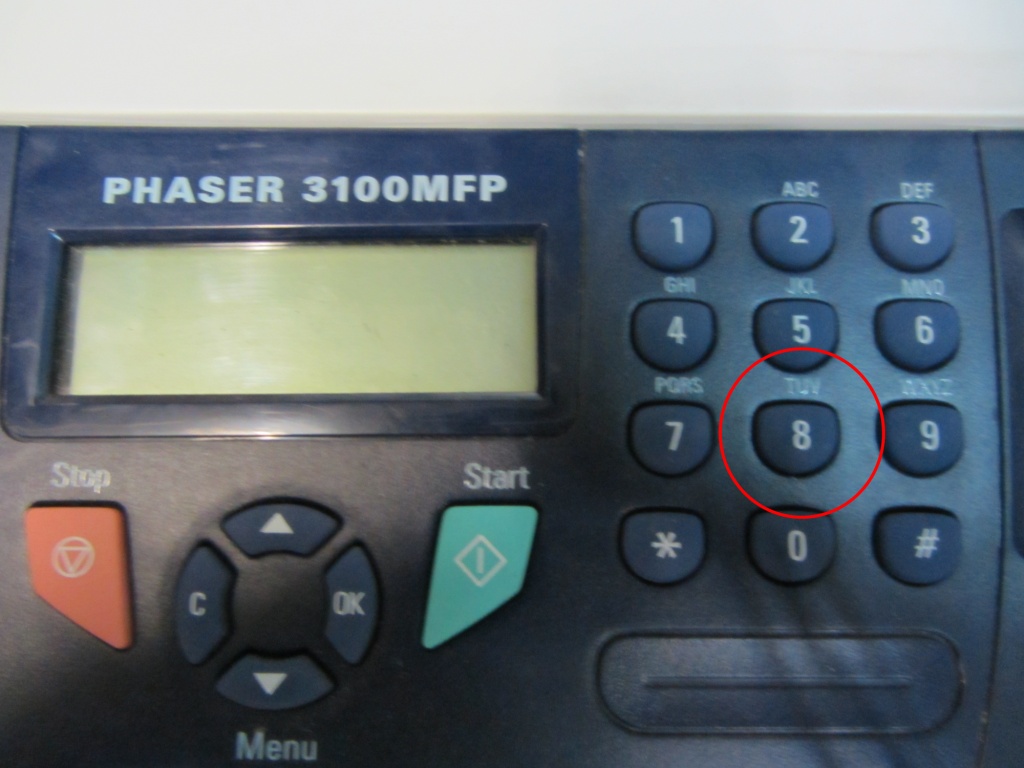 Клавиатура Xerox без факса