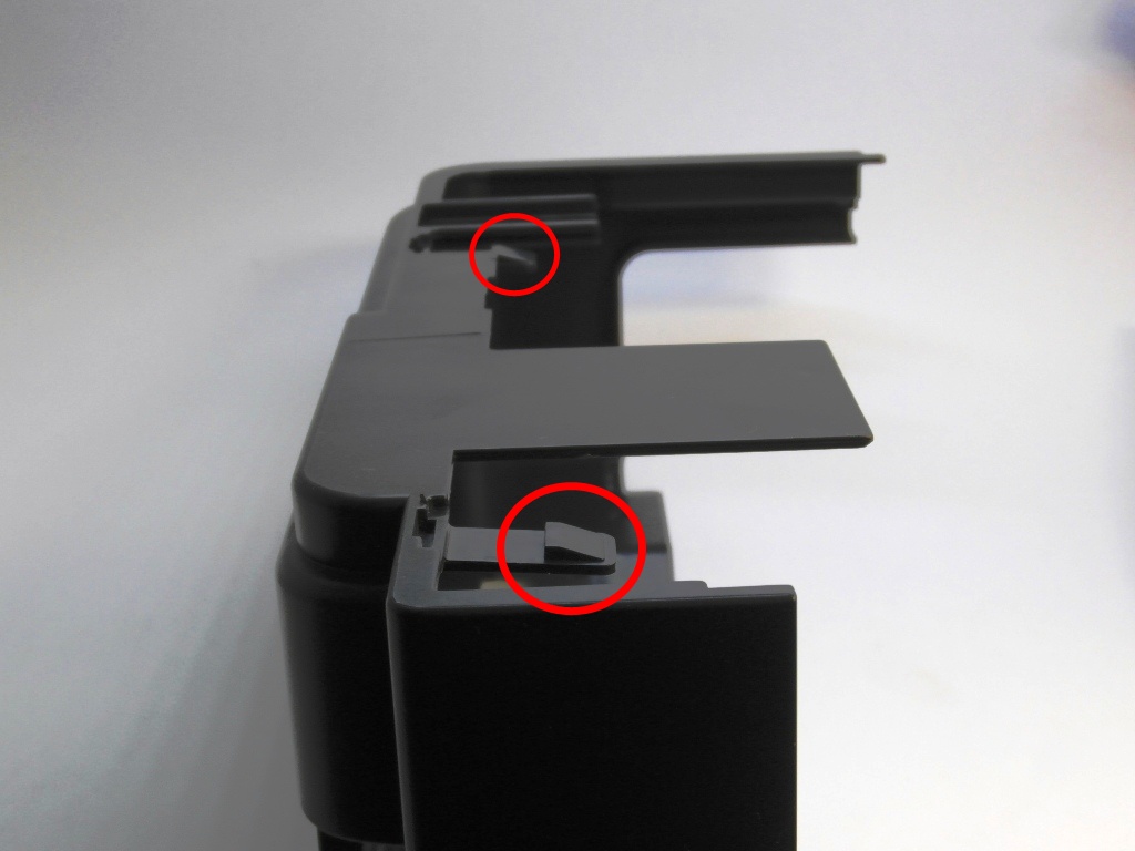 Снятие боковых крышек Вид 2