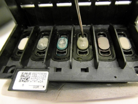 Промывка печатающей головки Epson XP 600